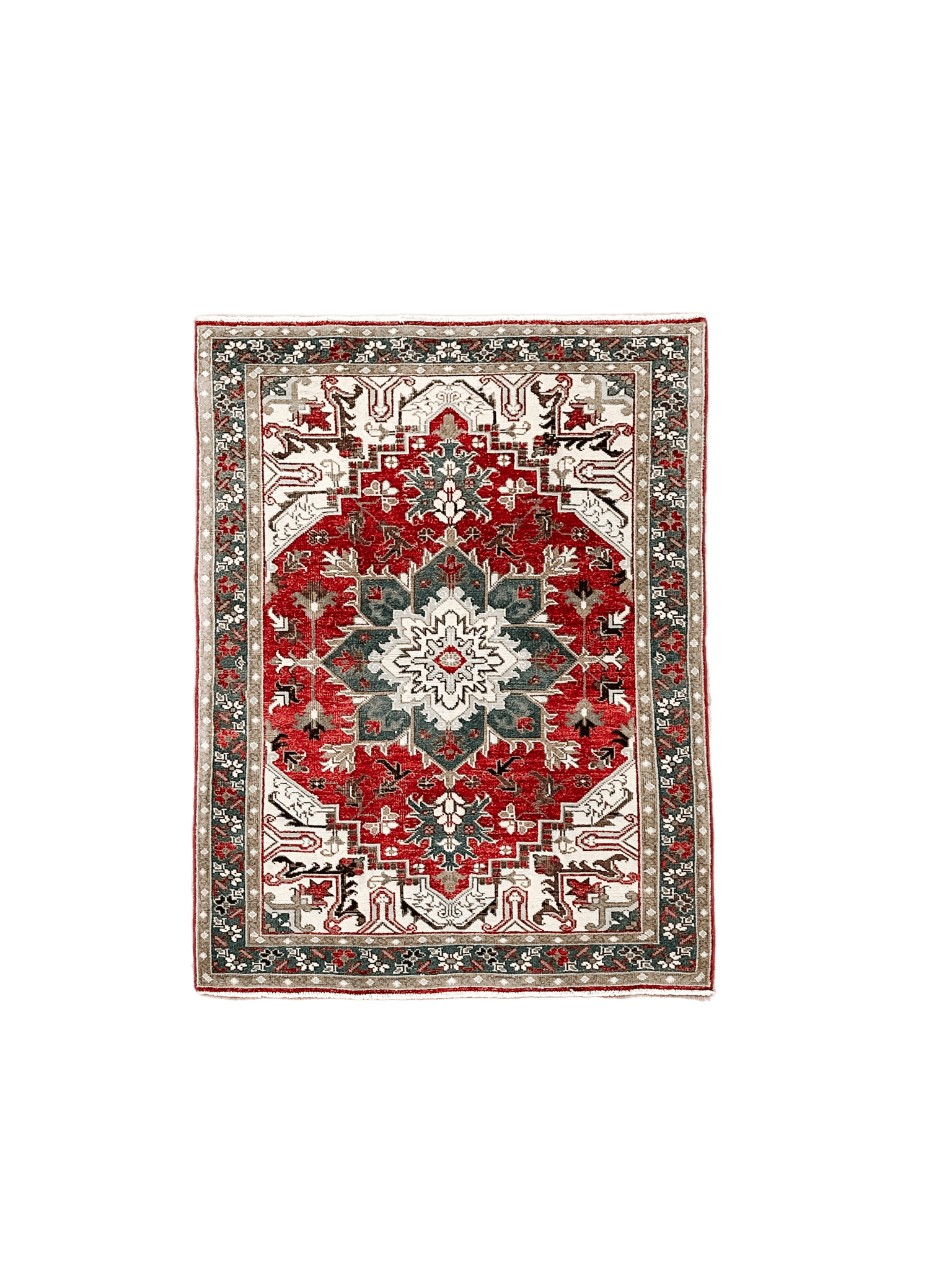 New Hand Knotted Rug # 2720 | 4' 9'' x 7' 4'' - Krazy For Rugs