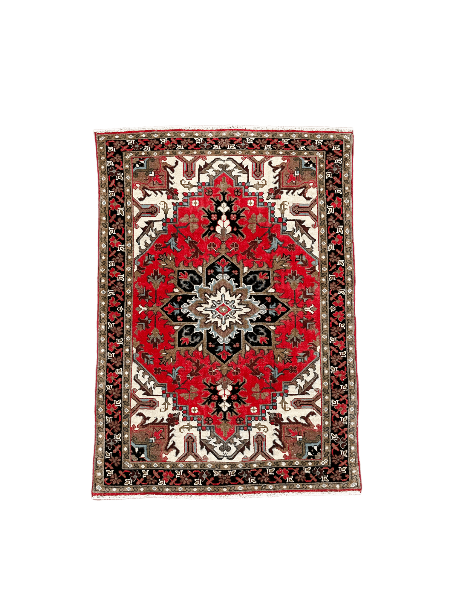 New Hand Knotted Rug # 2737 | 4' 9'' x 7' - Krazy For Rugs