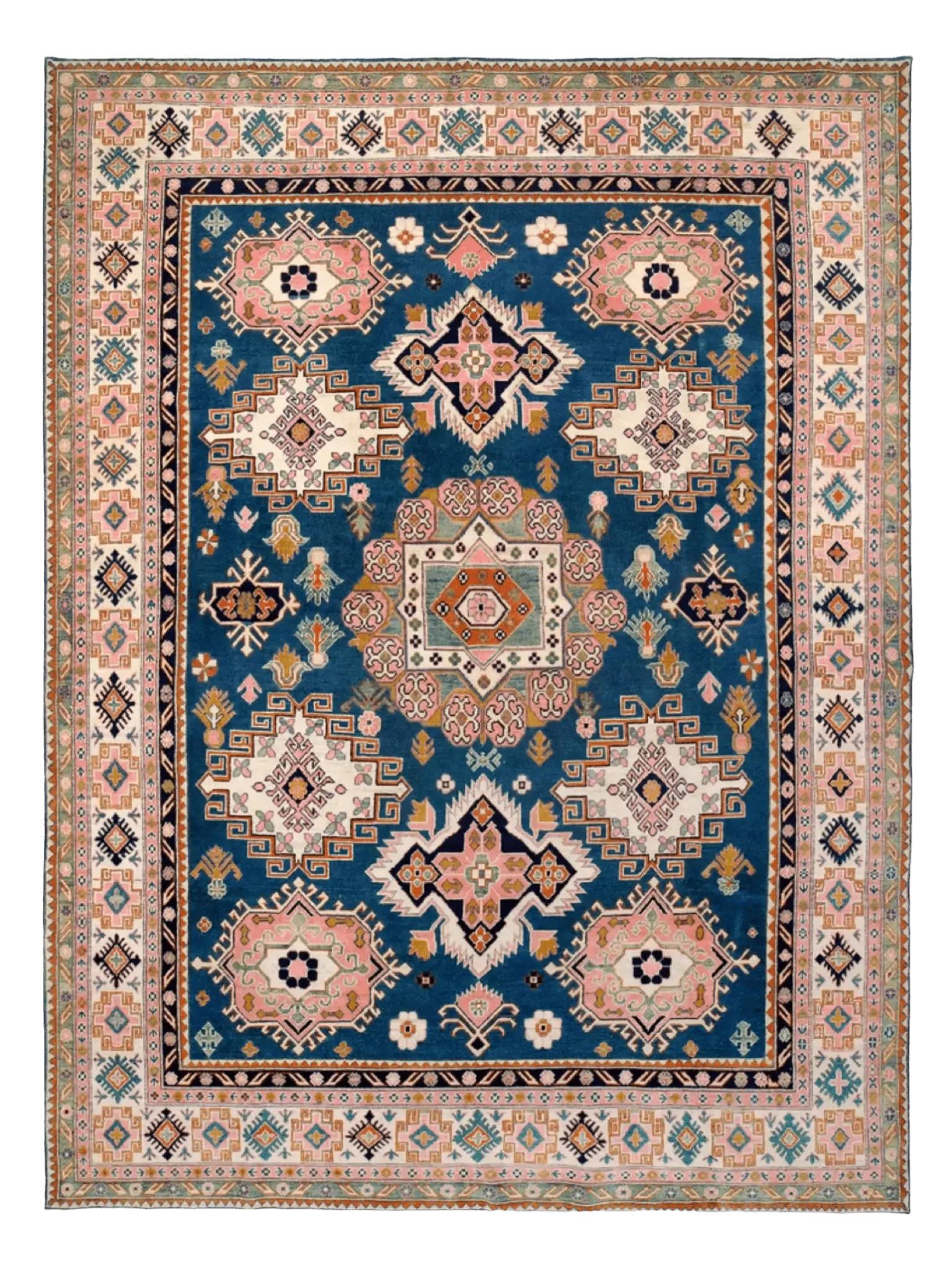 New Hand Knotted Rug # 3161 | 8’ 6” x 11’ 8” - Krazy For Rugs