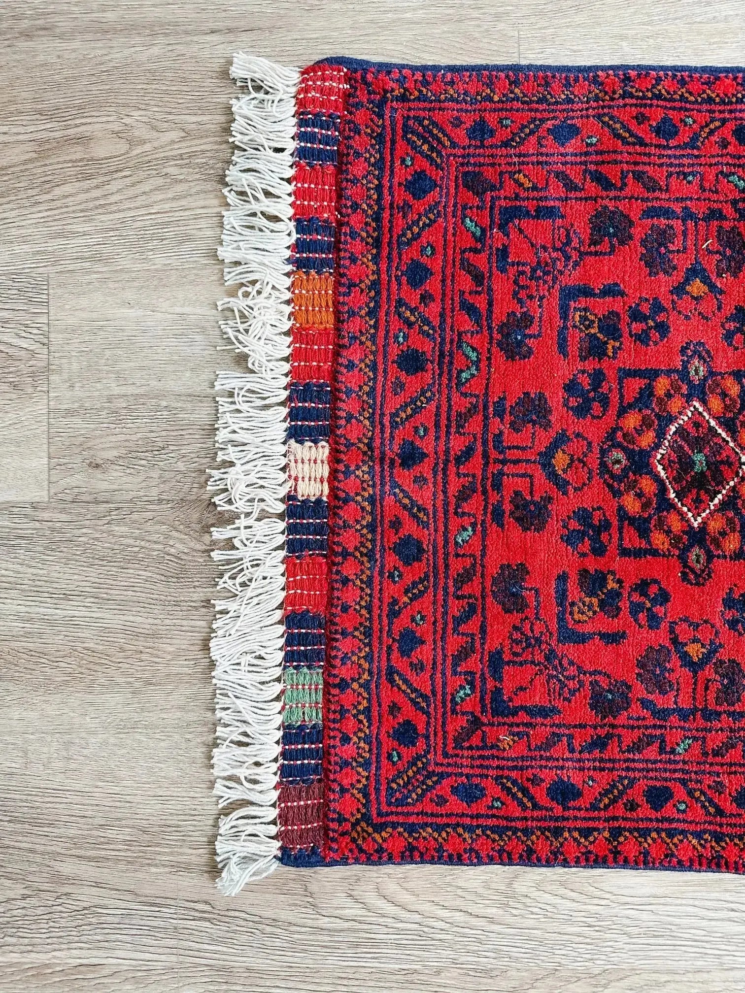 New Hand Knotted Runner # 3152 | 1’ 7” x 5’ 4” - Krazy For Rugs