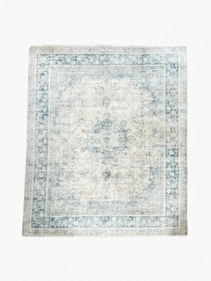 Vintage hand knotted rug # 3425 | 9’ 9” x 12’ 7” Krazy For Rugs