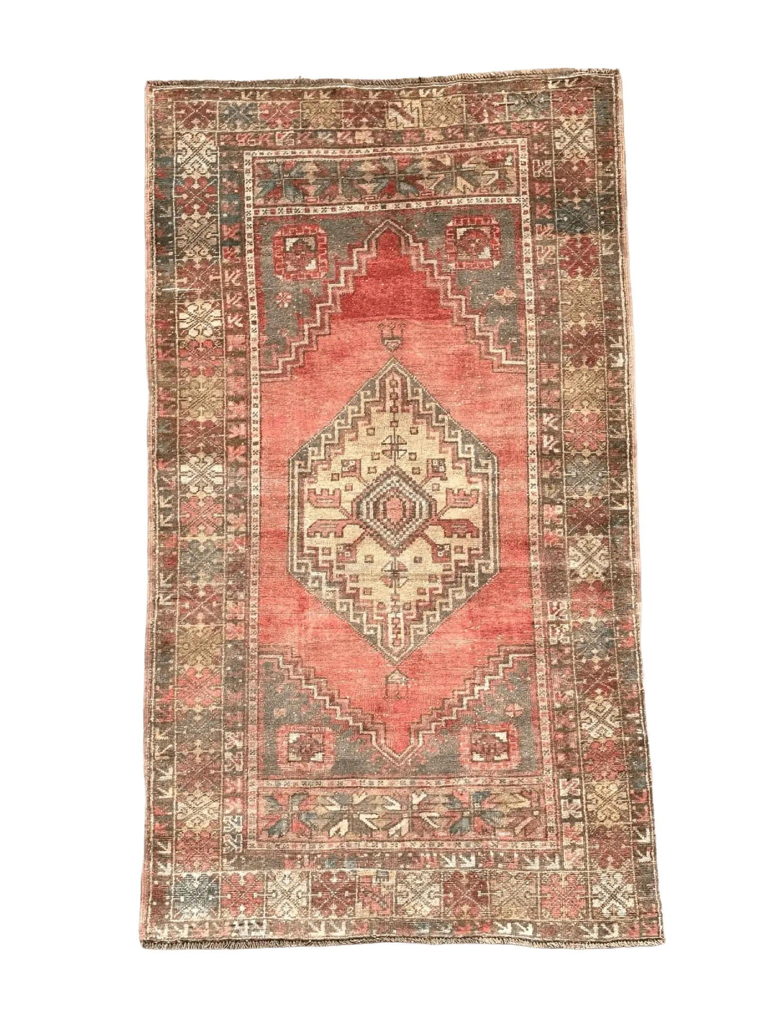 Vintage Hand Knotted Rug # 3131 | 4’ x 7’ 1” - Krazy For Rugs