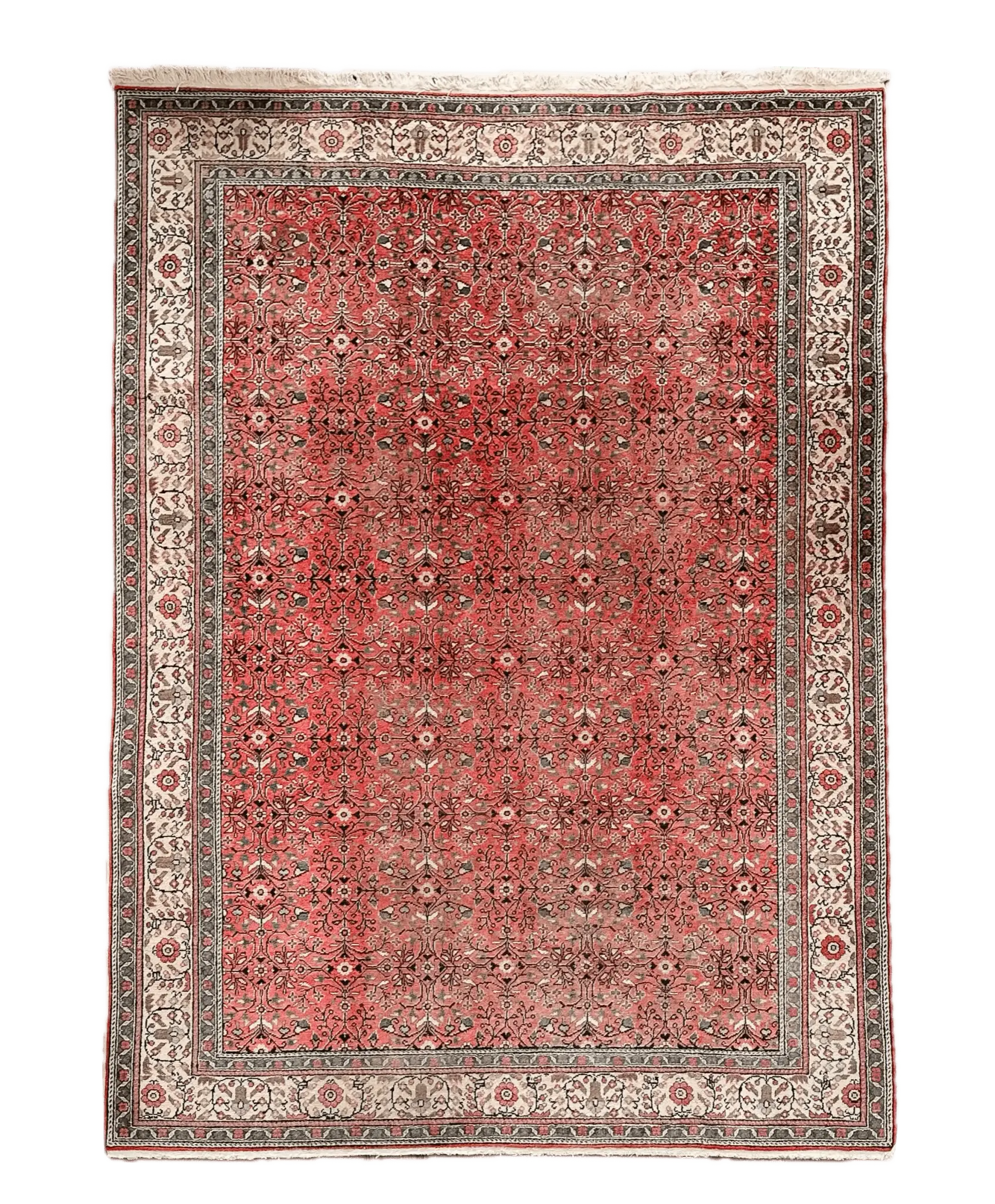 Vintage Hand Knotted Rug # 3157 | 6’ 6” x 9’ 6” - Krazy For Rugs