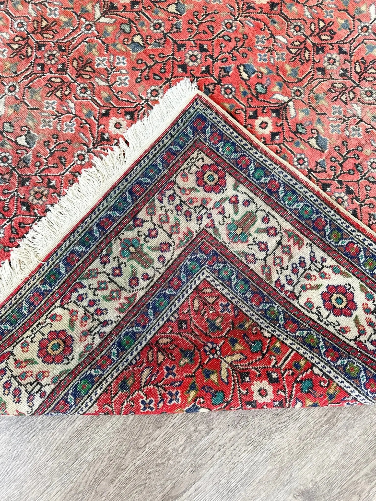Vintage Hand Knotted Rug # 3157 | 6’ 6” x 9’ 6” - Krazy For Rugs