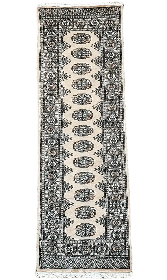 Vintage Hand Knotted Runner #2800 | 2’ 1” x 6’ 7” Krazy For Rugs