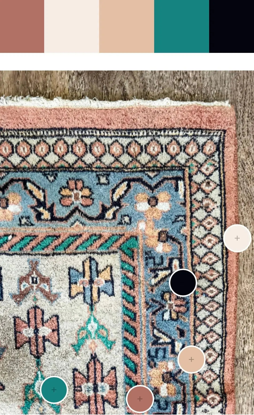 Vintage Rug # 3125 5' 2