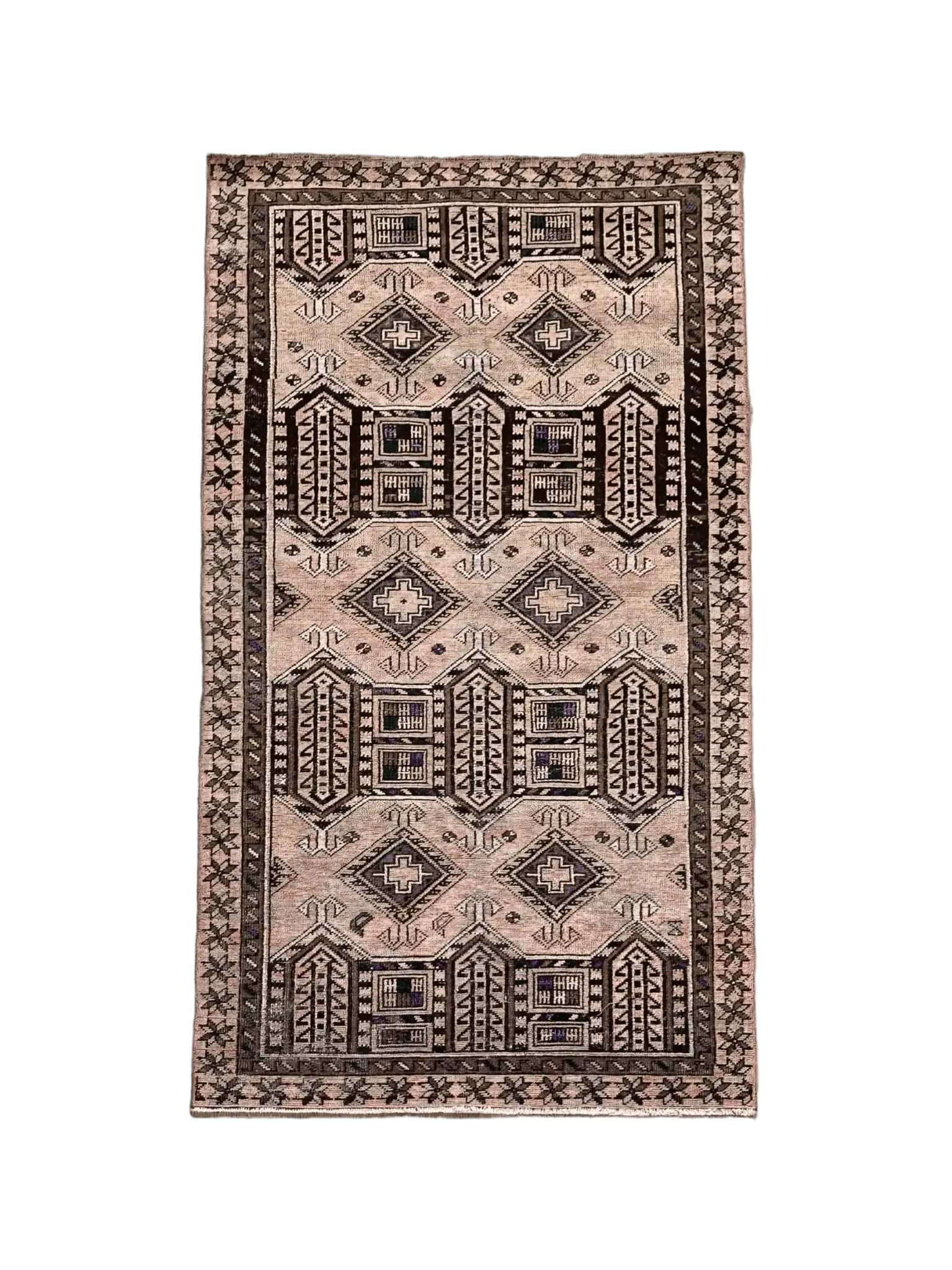 Vintage Rug # 3148 | 3' 7