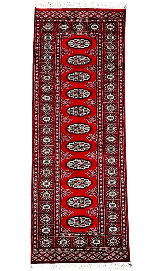 Vintage Hand Knotted Runner # 2807 | 2' 3'' x 6' 2'' Krazy For Rugs