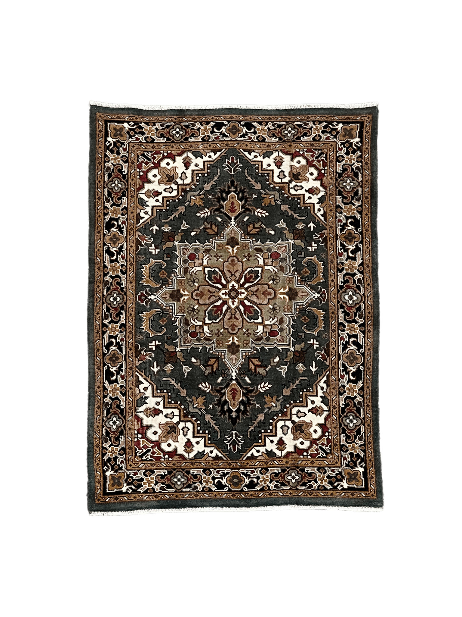 New Hand Knotted Rug # 2721 | 4' 10'' x 7' 3'' - Krazy For Rugs