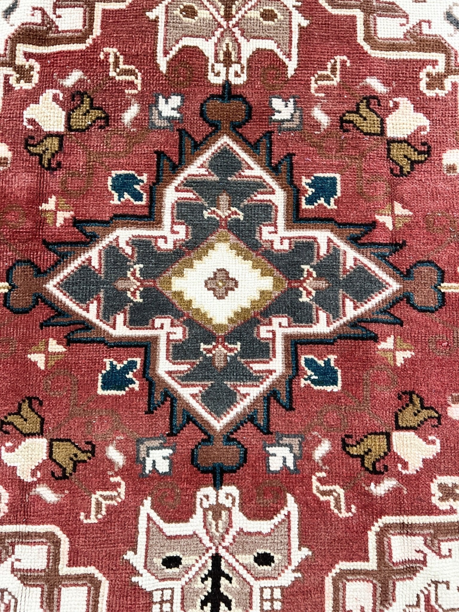 New Hand Knotted Rug # 2722 | 4' 11'' x 6' - Krazy For Rugs